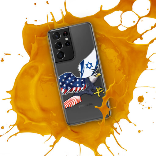 On Freedom’s Wing – Israel USA Flag Samsung Case Accessories Love 4 Israel